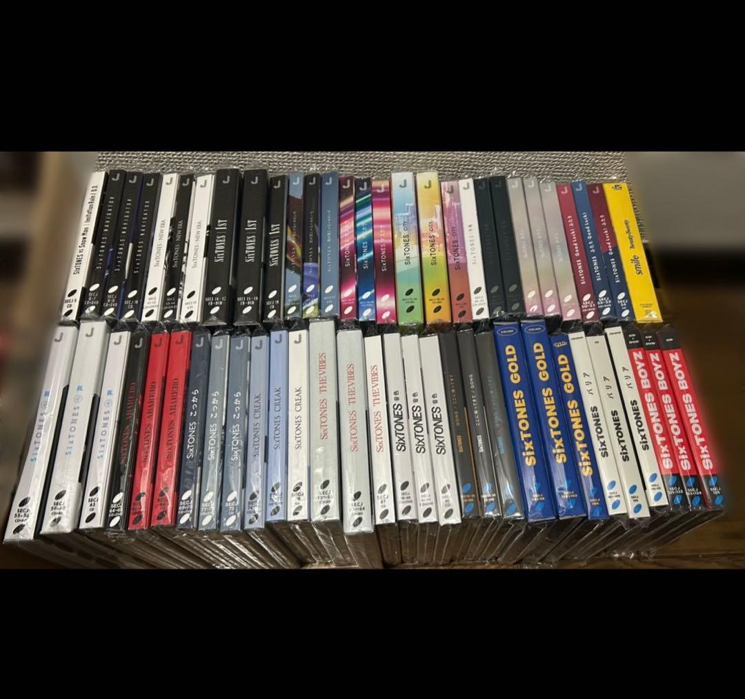 【最終処分値下】SixTONES シングル・アルバム まとめ売り