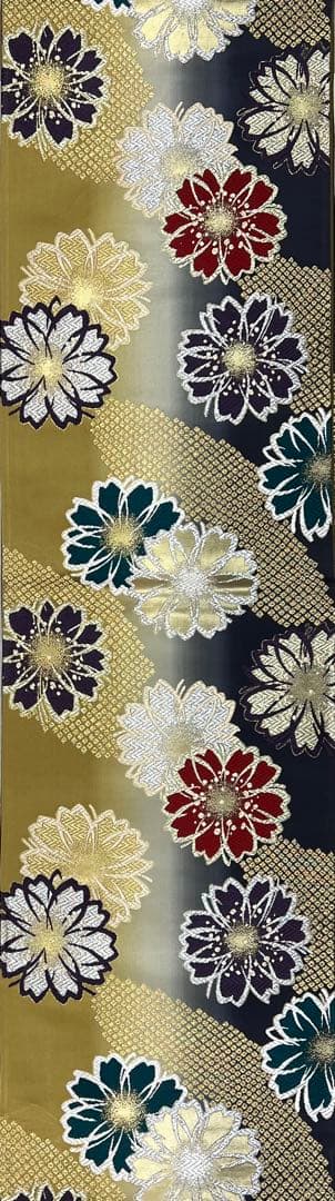 振り袖　フルセット　長襦袢付　金彩加工　刺繍　結婚式　長尺袋帯　成人式　716