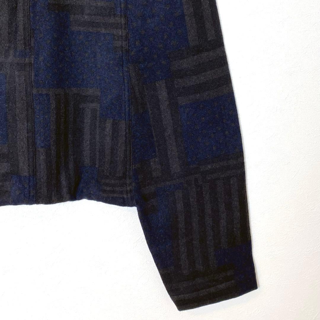 美品✨COMME des GARCONS ウール総柄サルエルパンツ S