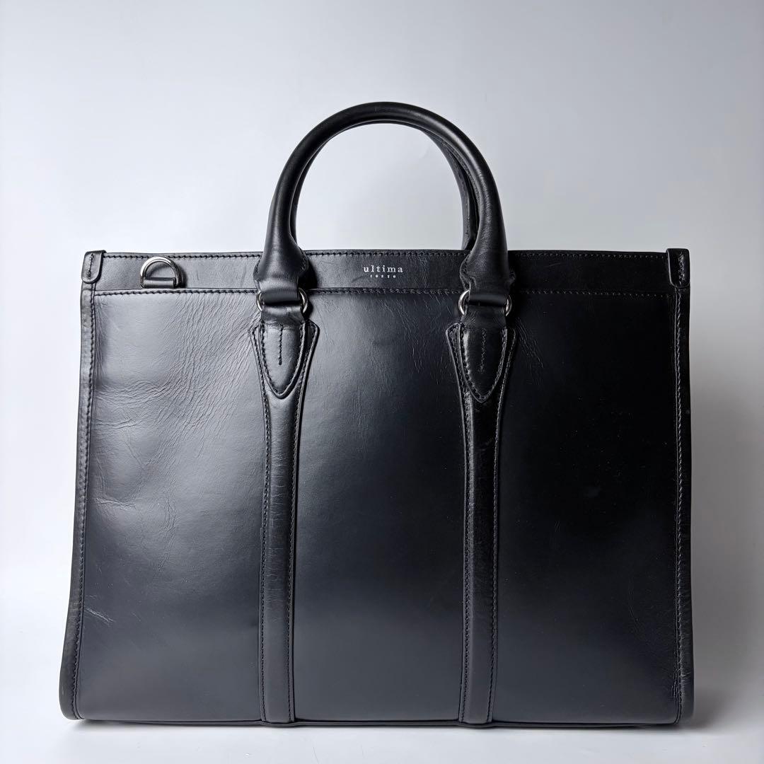 【美品】ウルティマトーキョー　ビジネスバック　ブリーフケース　A4可　レザー