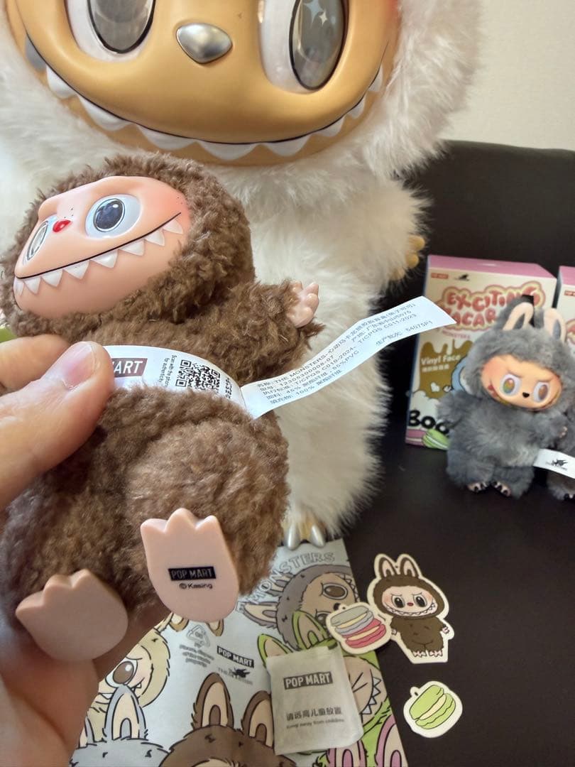 正規品 MONSTERS ラブブ マカロン シークレット Cocoa フルセット