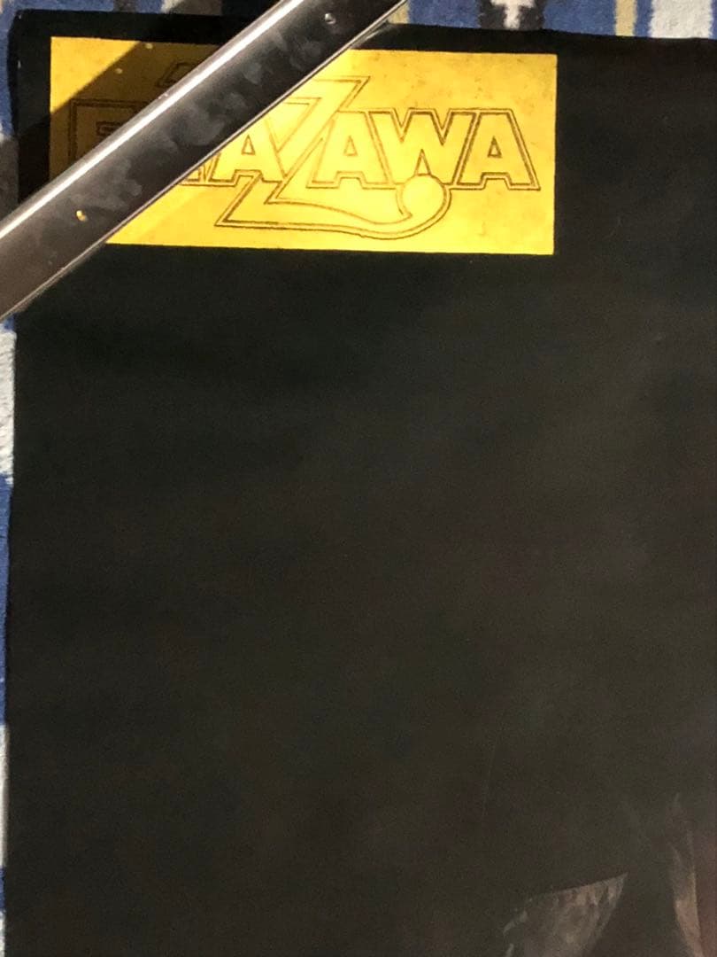 美品矢沢永吉ゴールドラッシュB1サイズポスター