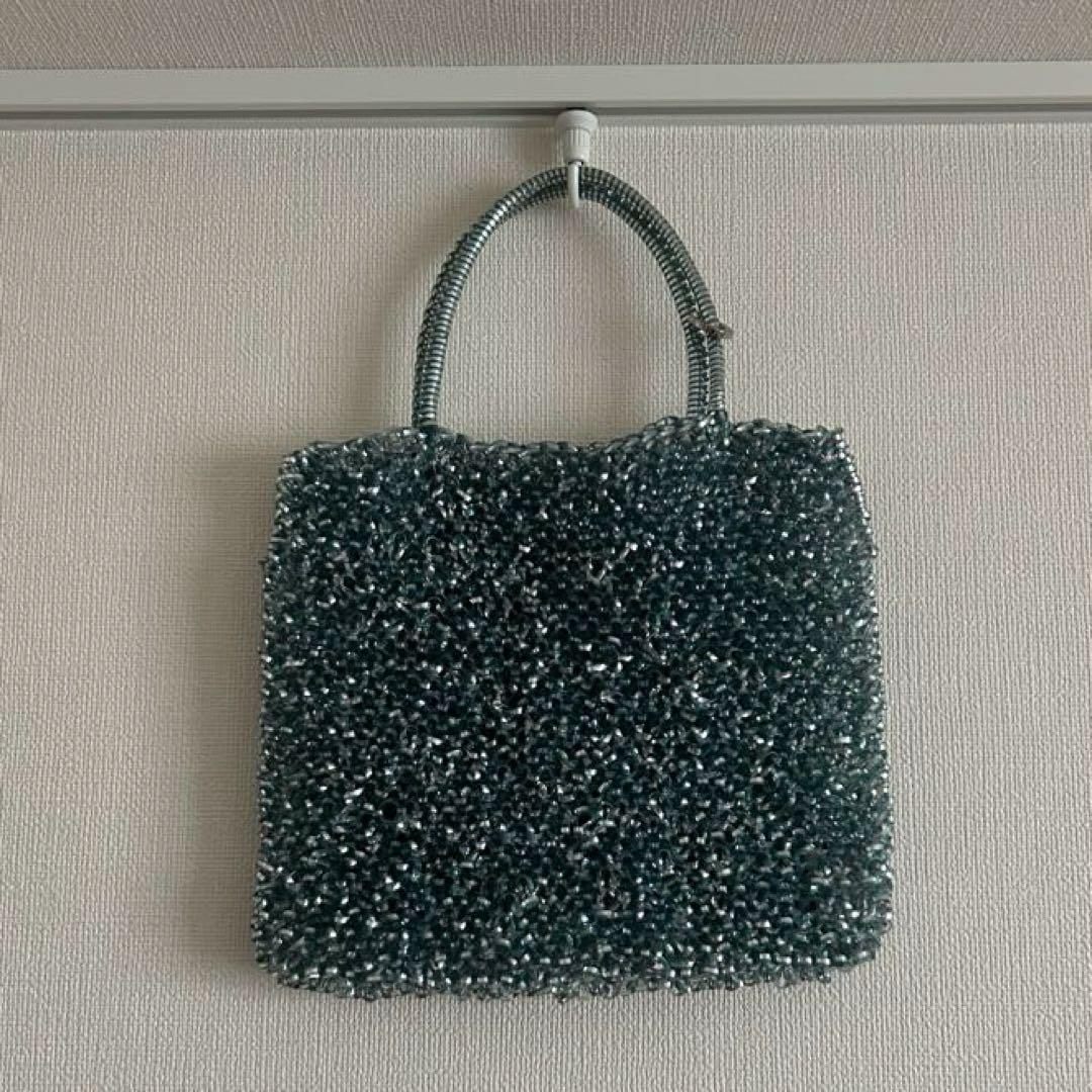 美品 アンテプリマ スクエア ワイヤーバッグ ハンドバッグ