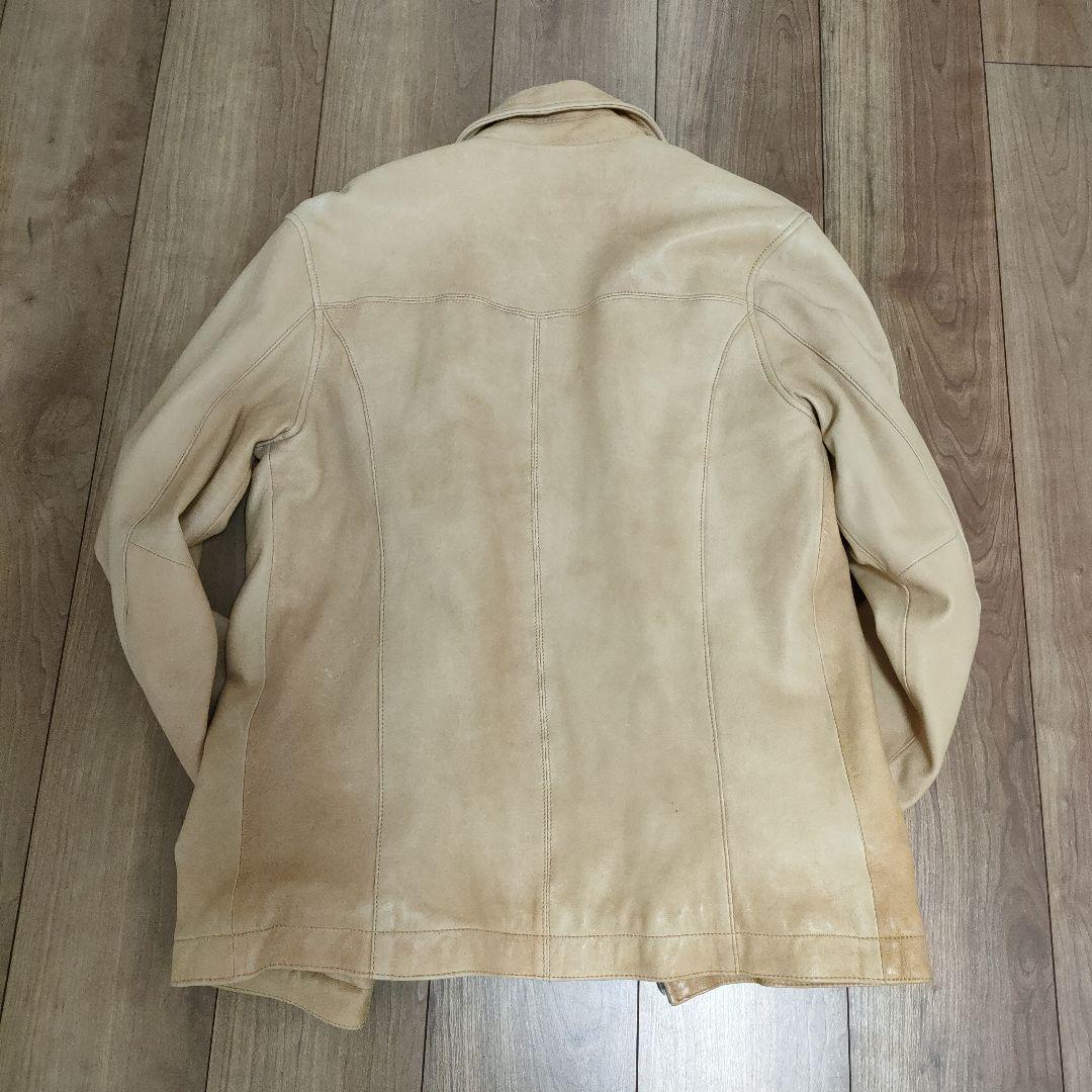 JACKROSE　ベージュ シングルライダース　ヌメ