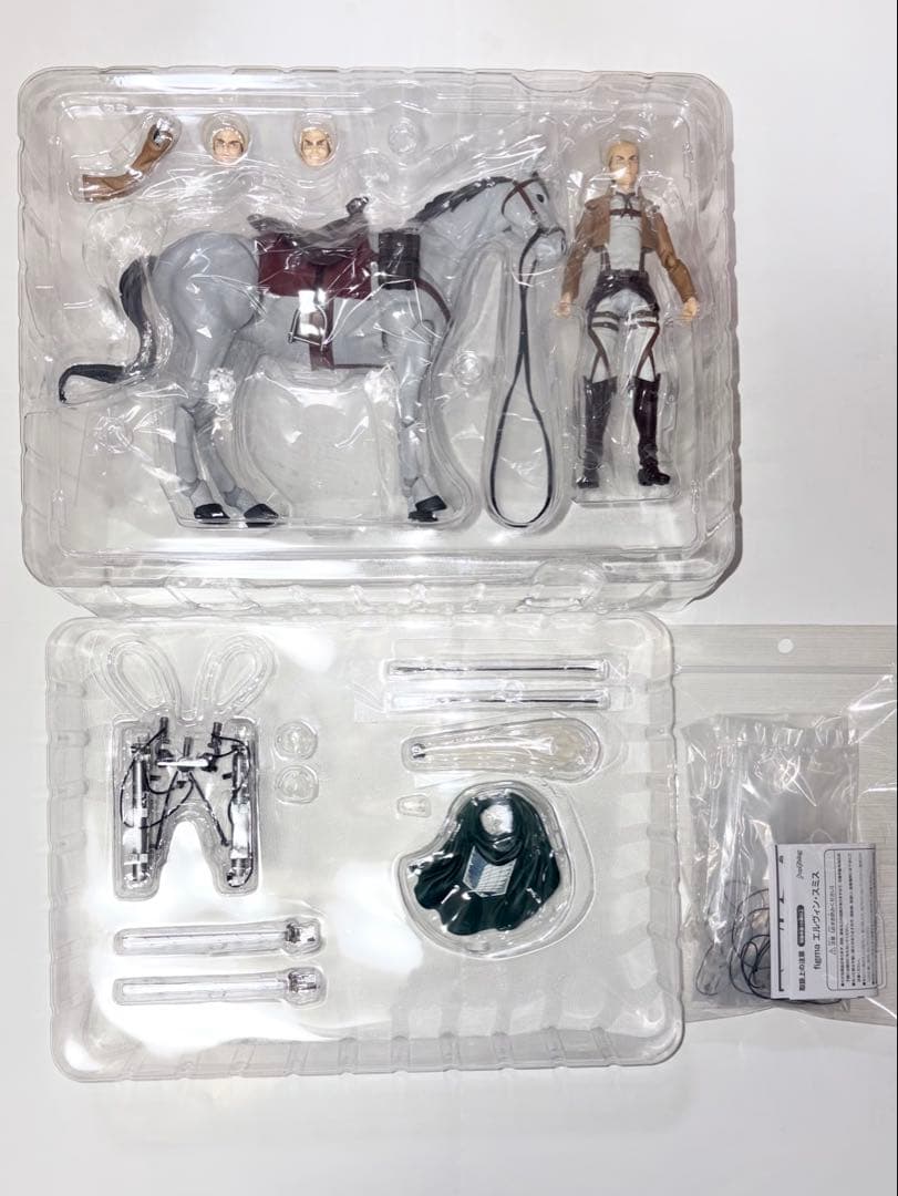【進撃の巨人】figma エルヴィン/リヴァイ 2点セット(⚠️説明欄必読⚠️)
