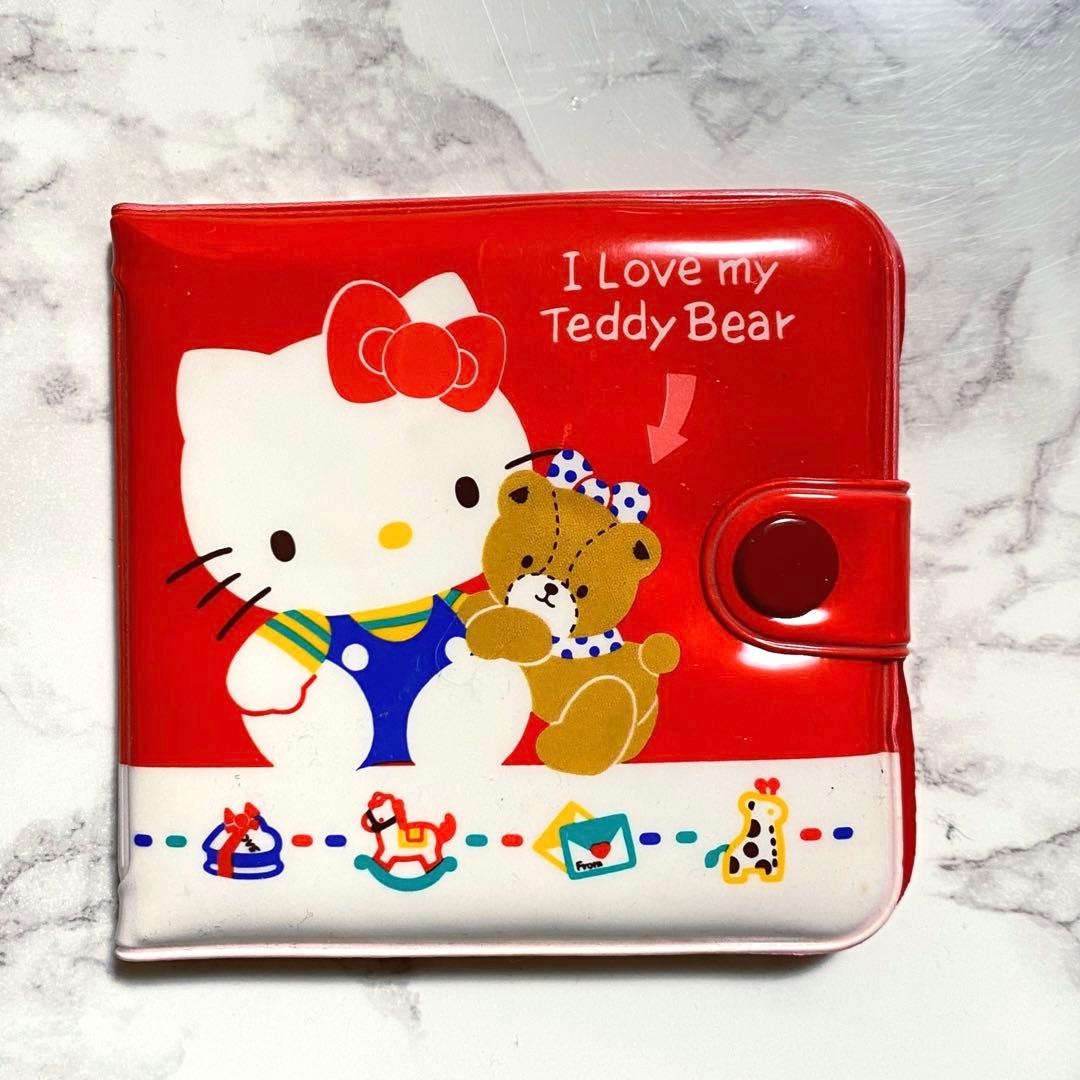 【新品未使用】ハローキティ 住所録 平成レトロ レア ビニールウォレット 当時品