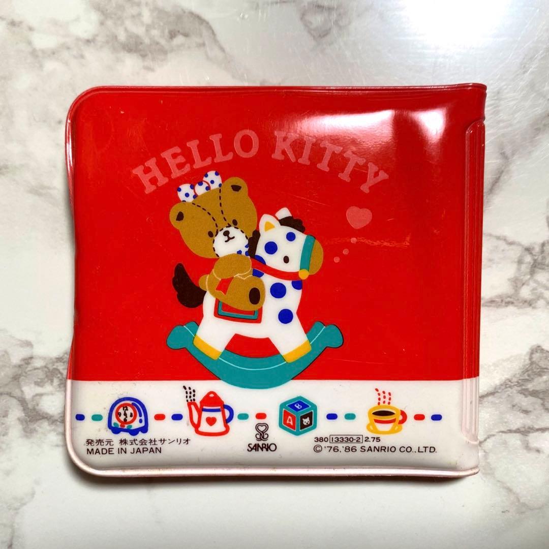 【新品未使用】ハローキティ 住所録 平成レトロ レア ビニールウォレット 当時品