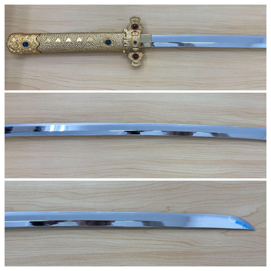 黄金梨子地螺鈿餝剣 おうごんなしじらでんしょくけん 国宝原寸大複製品 レプリカ