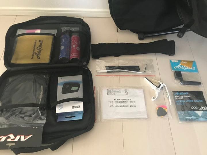 エレキギター ストラトキャスター アンプ・スタンド等セット