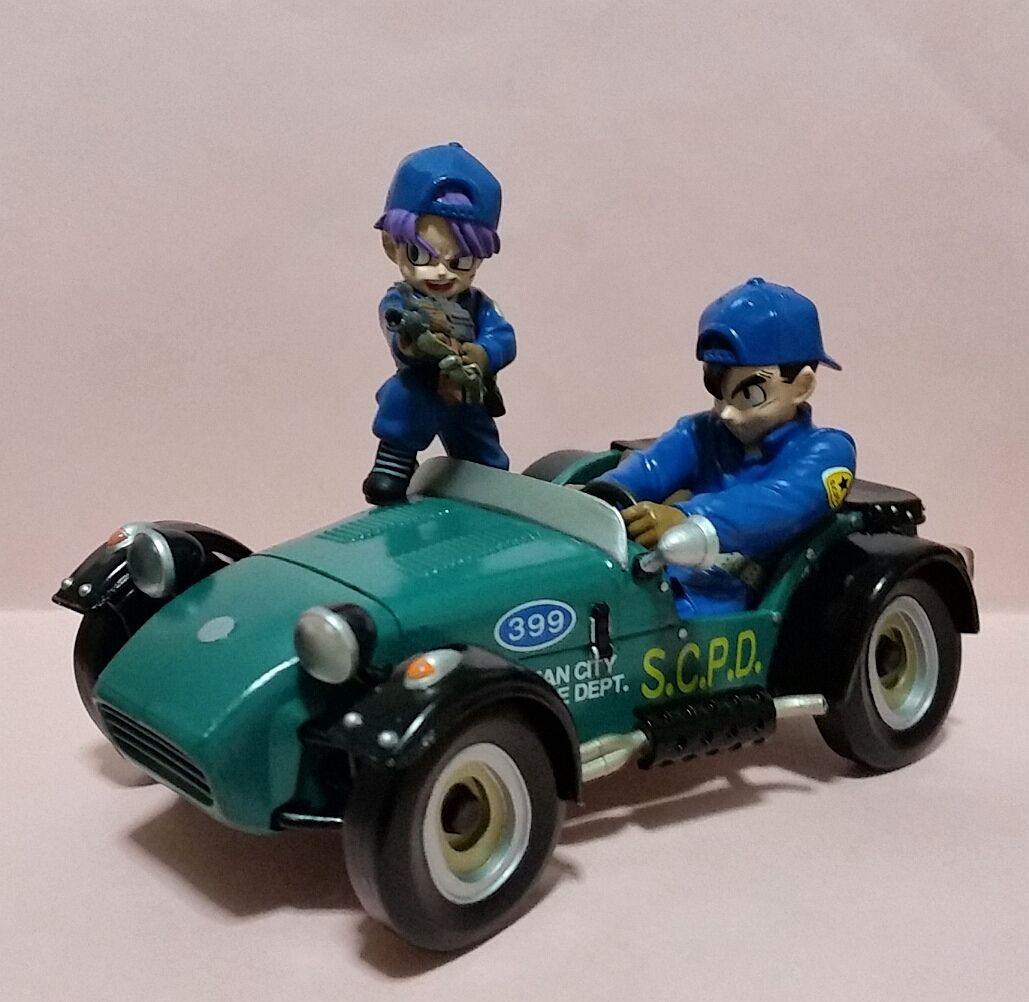 ドラゴンボールフィギュア／悟飯、トランクス、車