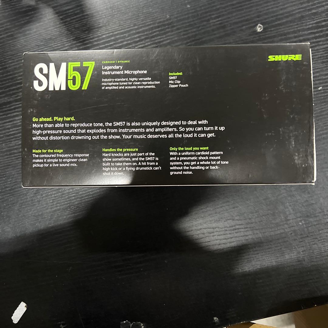 Shure SM57-LCE ダイナミックマイクロフォン