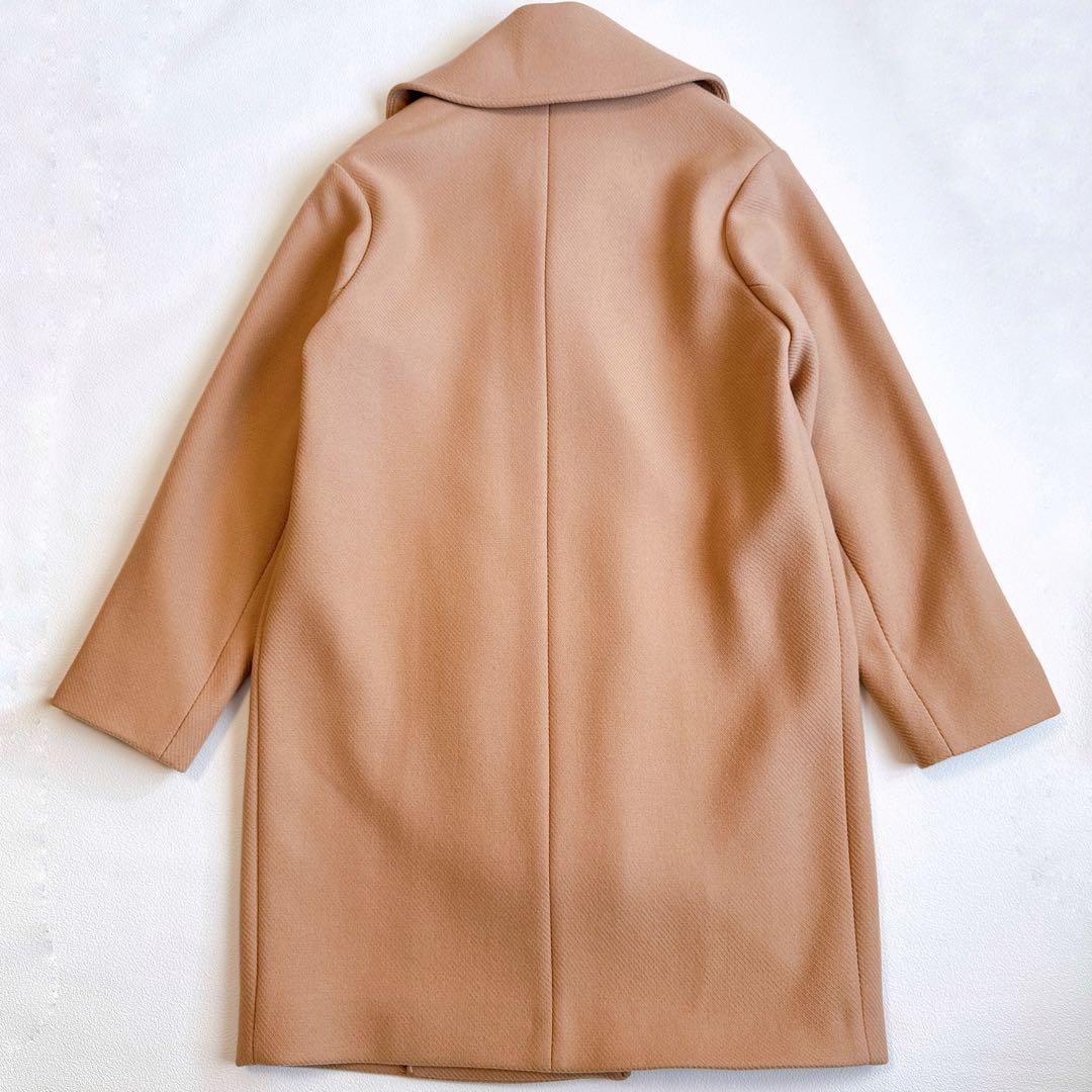 ステラマッカートニー　ウール100% チェスターコート キャメル　36