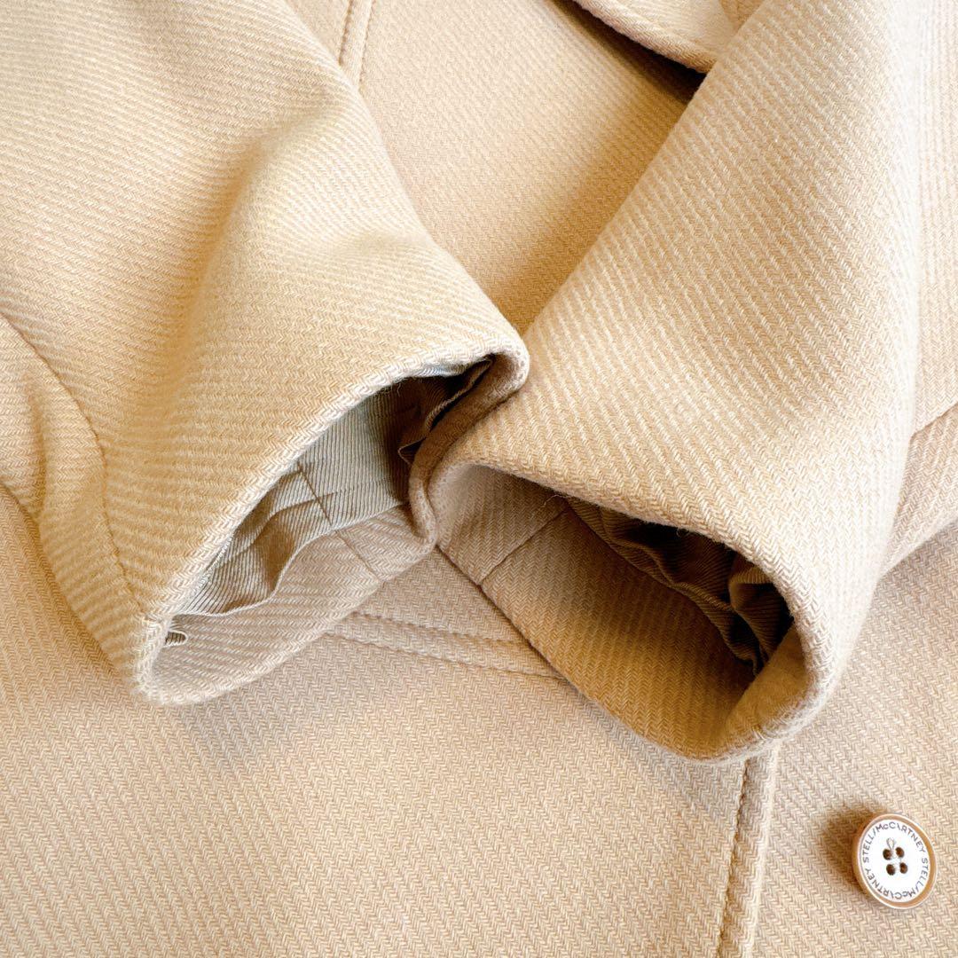 ステラマッカートニー　ウール100% チェスターコート キャメル　36