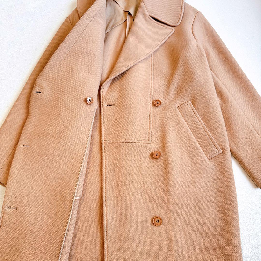 ステラマッカートニー　ウール100% チェスターコート キャメル　36