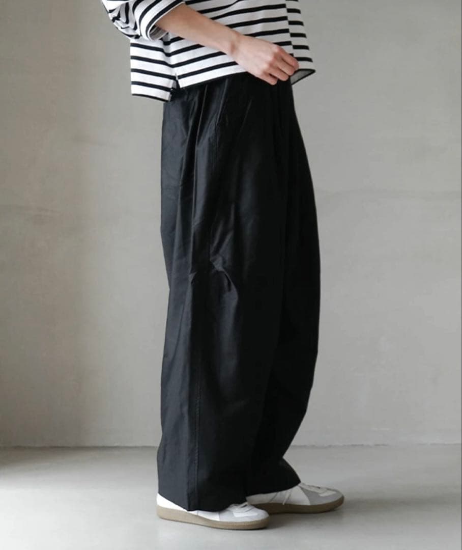 mizuiro ind ミズイロインド　モールスキンワイドカーゴパンツ