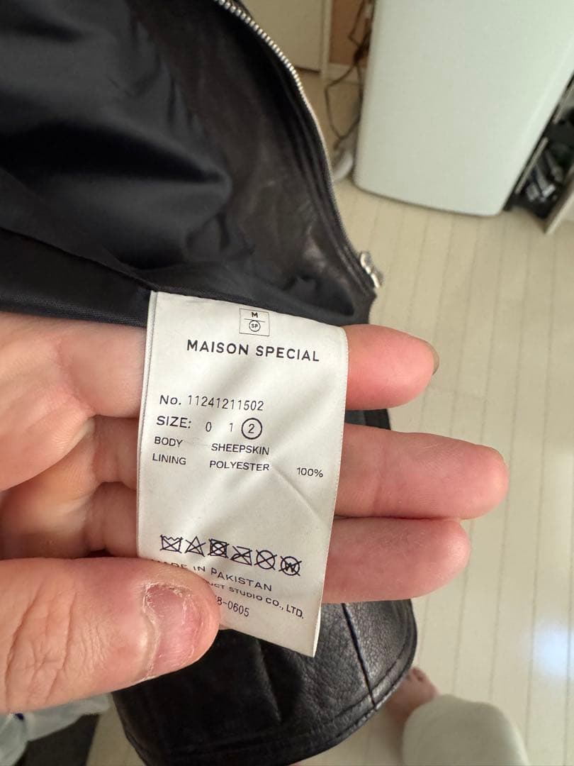 ジャケット・アウター Dress-FitSheepLeatherSingle Rider Jacket