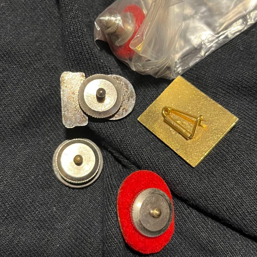 襟章 階級章 従軍記章 菊の花 日本軍 ピンズ バッジ  陸軍 隊長章