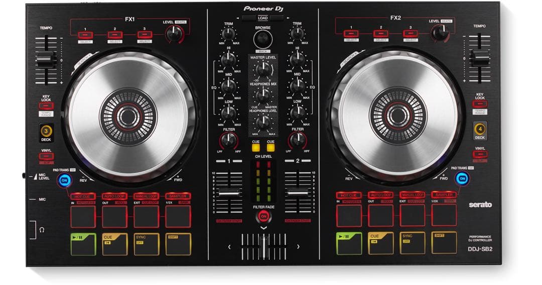 Pioneer DJ DDJ-SB2 コントローラー