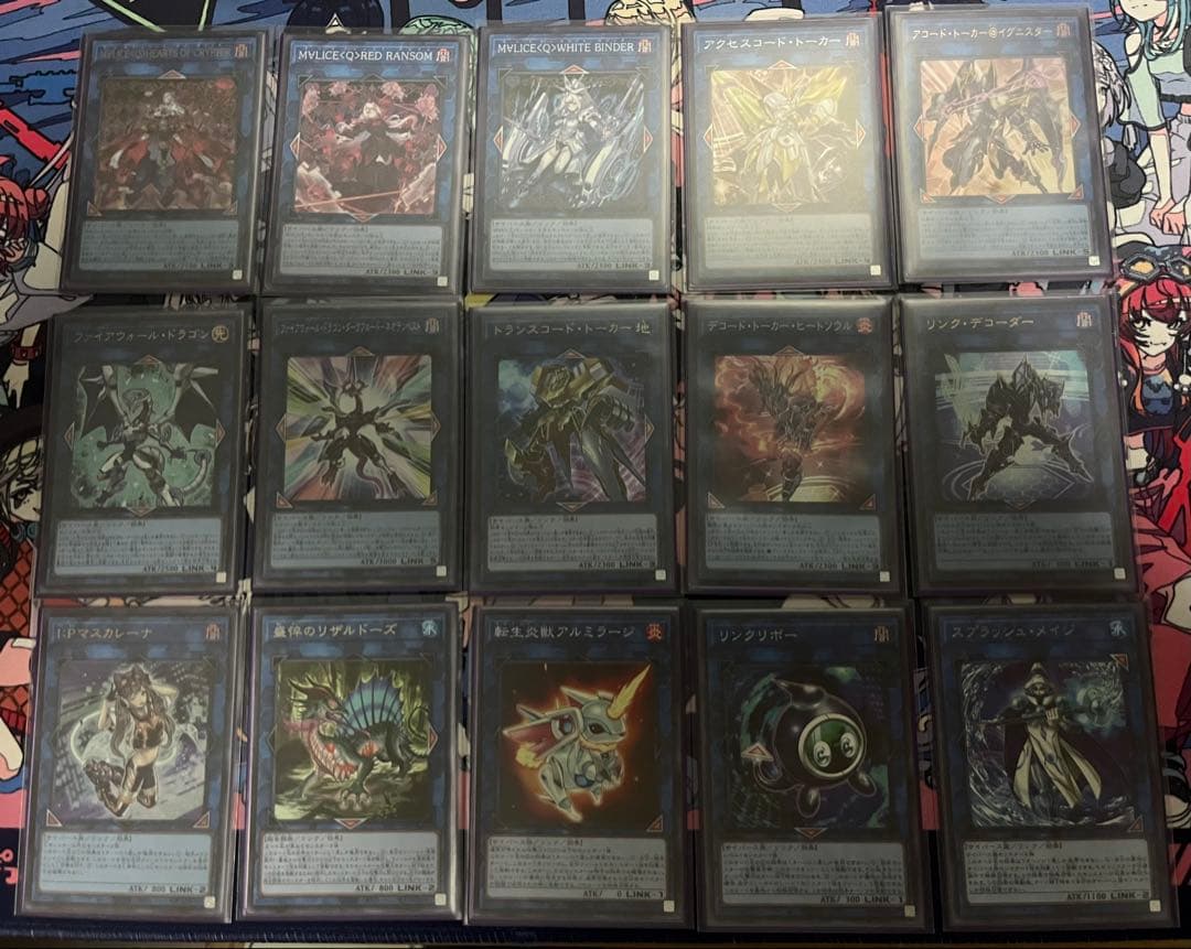 M∀LICEデッキ　マリスデッキ　構築済みデッキ　三重スリーブ
