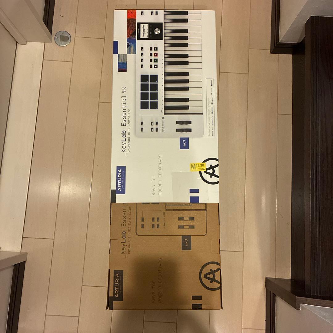 鍵盤楽器 ARTURIA MIDI KeyLab Essential 49 mk3