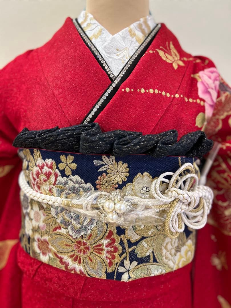 7日間　SALE ふ10 振袖フルセット　振袖セット　成人式　振袖正絹AB選べる