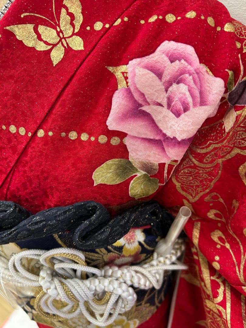 7日間　SALE ふ10 振袖フルセット　振袖セット　成人式　振袖正絹AB選べる