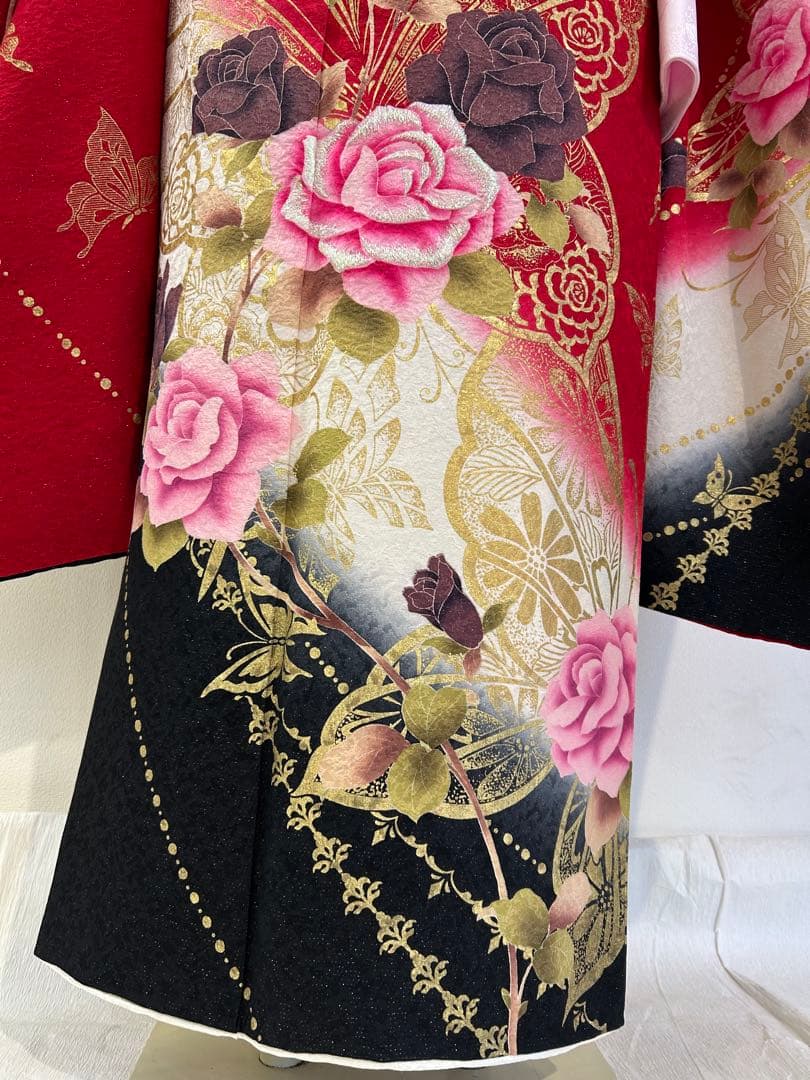 7日間　SALE ふ10 振袖フルセット　振袖セット　成人式　振袖正絹AB選べる