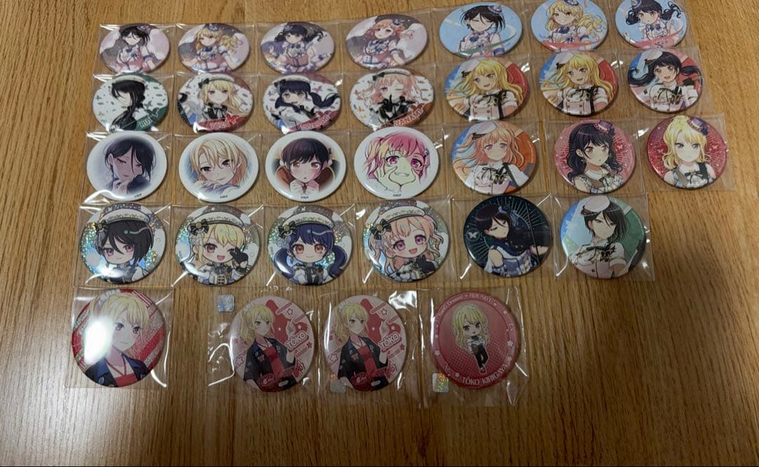 モルフォニカ缶バッジ　　31個セット