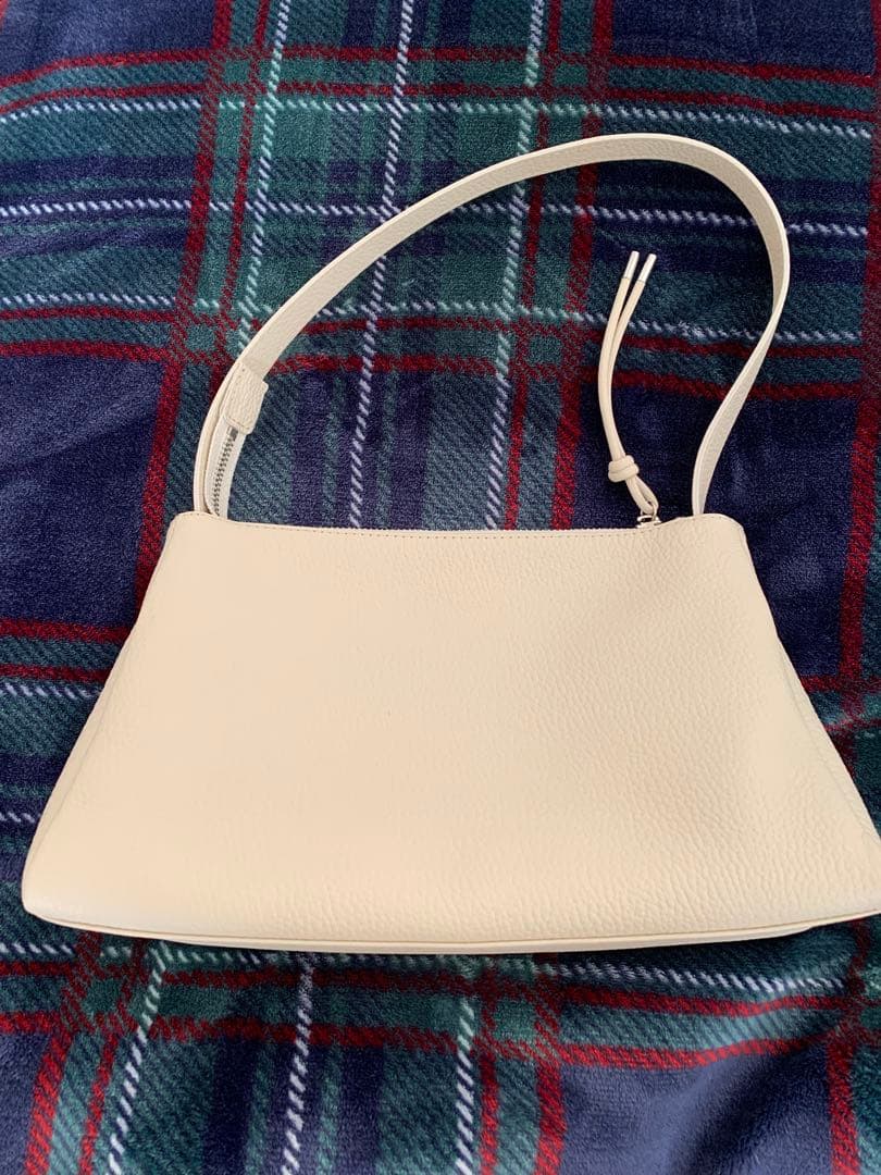 russet レザー2WAYショルダーバッグ アイボリー