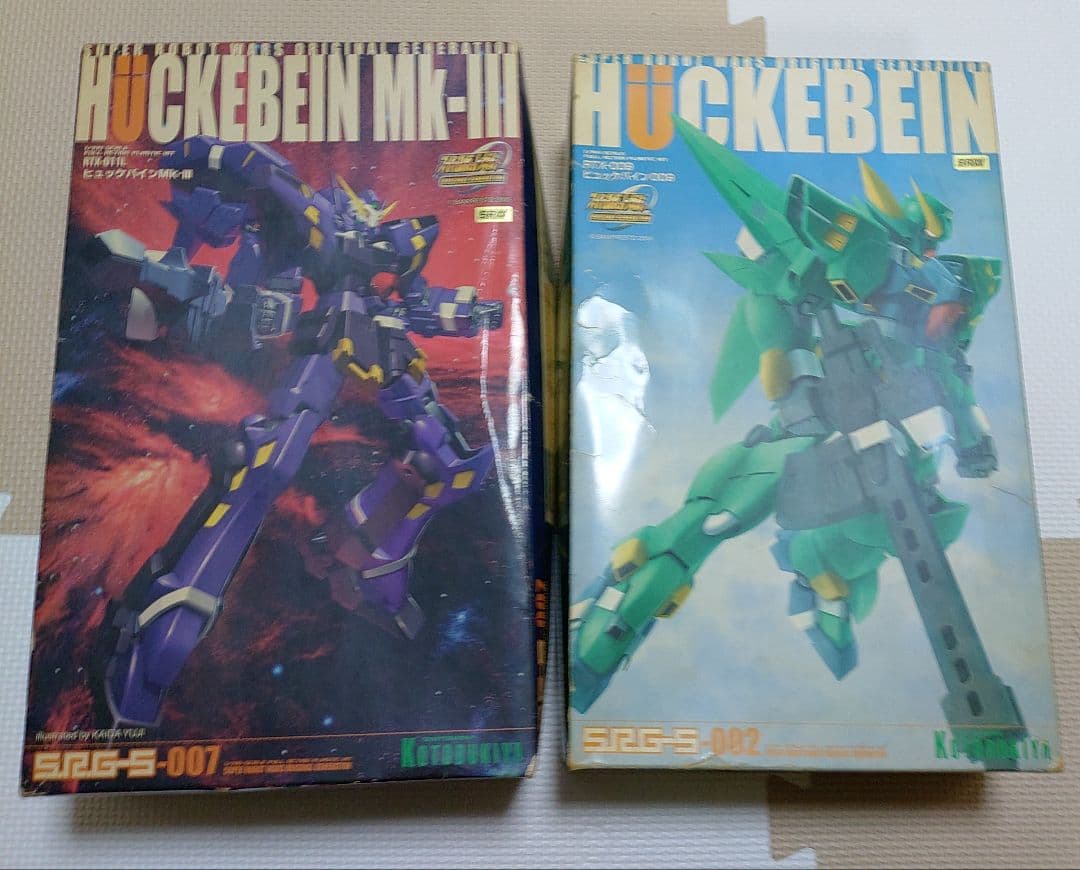 ヒュッケバインMK-III & 009 セット コトブキヤ 未組立 当時物