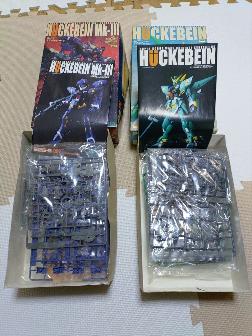 ヒュッケバインMK-III & 009 セット コトブキヤ 未組立 当時物