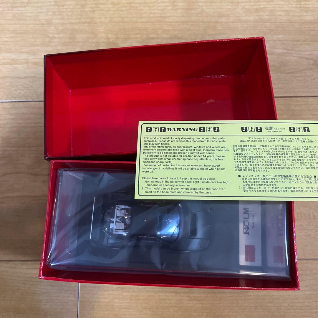 EIDOLON Ferrari F40 LM 精悍マットブラック 未開封新品#3