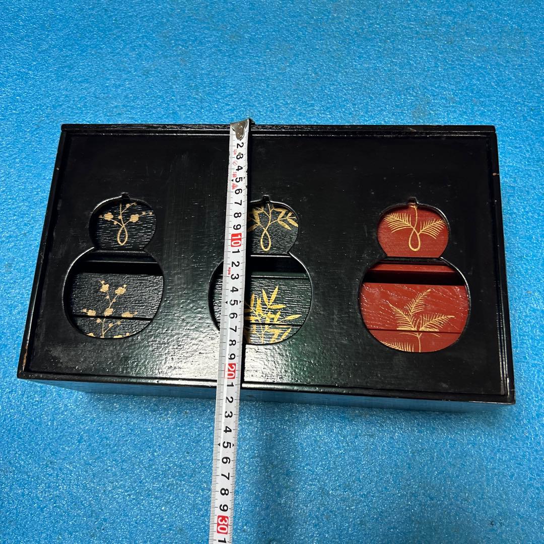 【遊山箱】お弁当箱、行楽弁当、雛祭り、重箱、ピクニック、徳島県、持ち手無し‼️