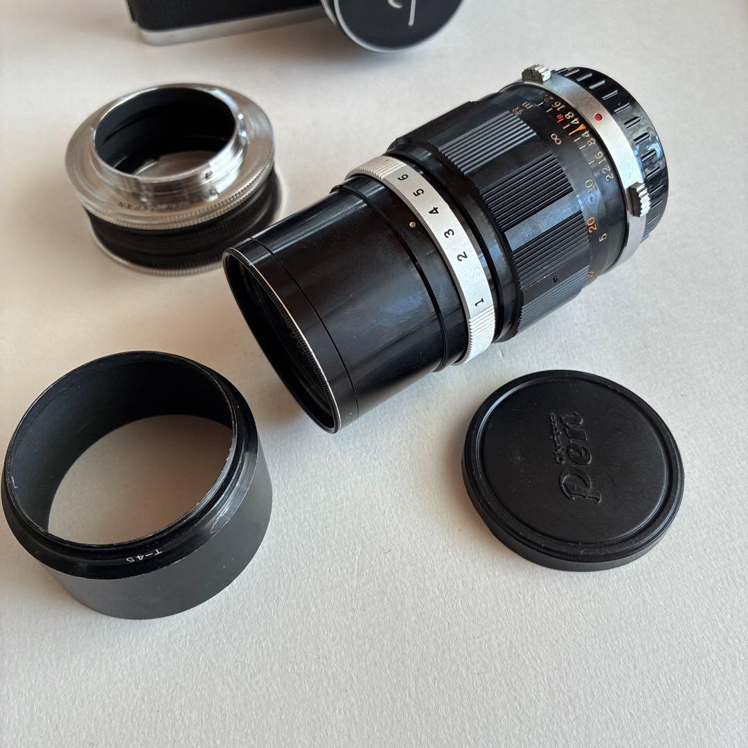 カメラ　オリンパスPEN-FT セット