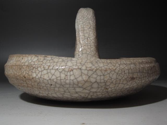 ★　古志野手鉢　荒川豊蔵極めがございます★x383