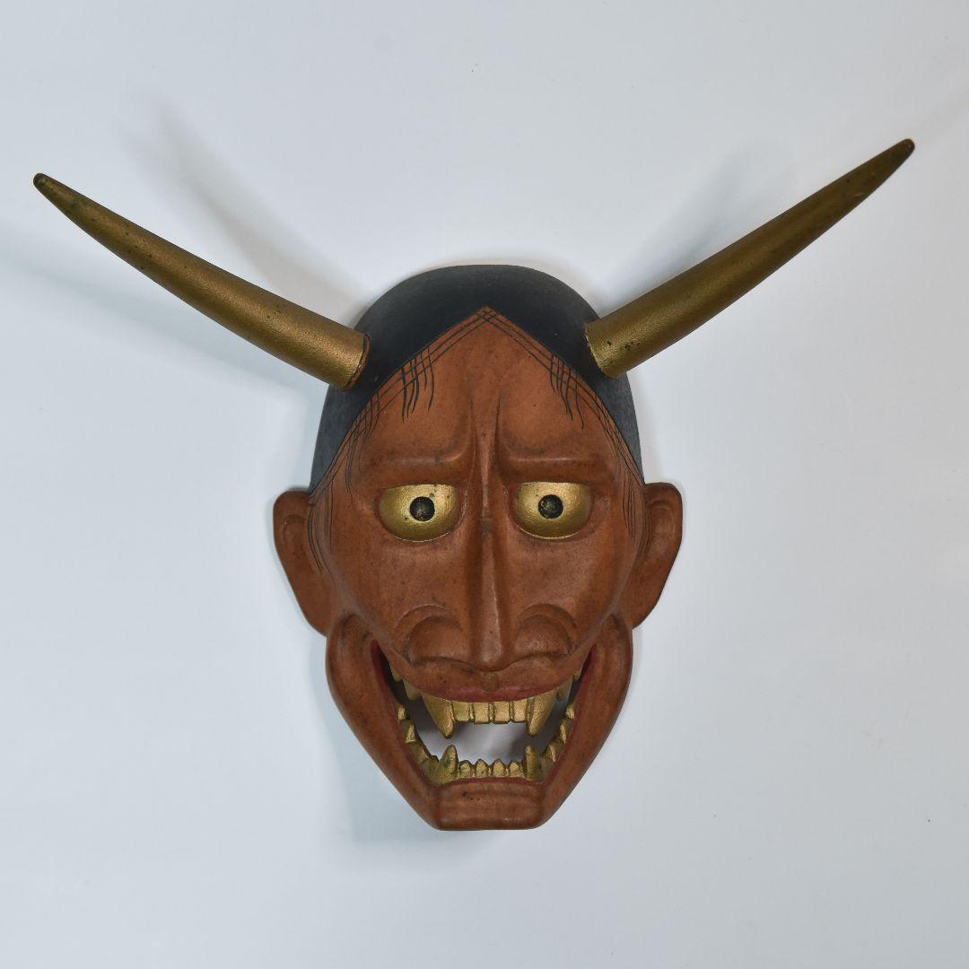 能面 般若 大雲作 箱付き 美品 (C5)