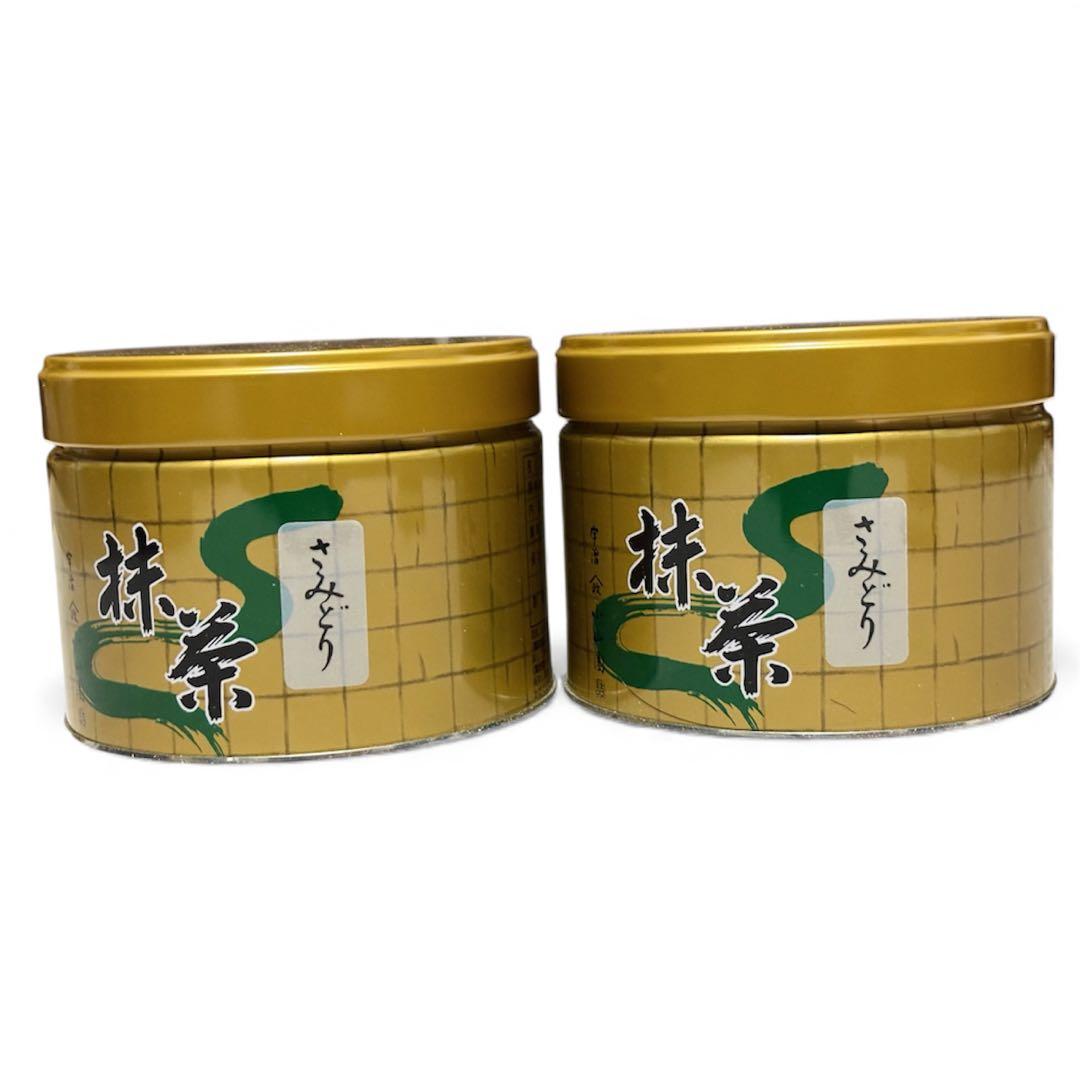 さみどり 150g×2缶 山政小山園 京都 宇治 抹茶 MATCHA