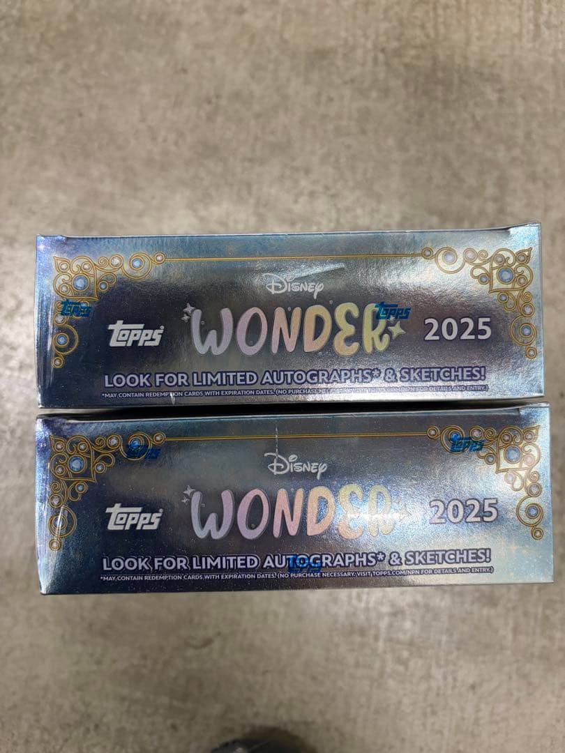 Topps Disney Frozen Wonder Winter Box 2箱