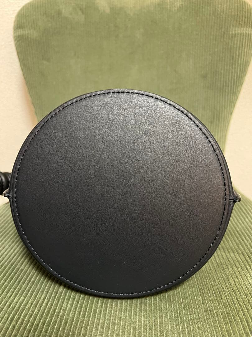 新品未使用★ORSETTO CORDA バケットバッグ　ネイビー×ブラック