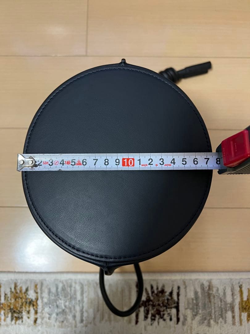 新品未使用★ORSETTO CORDA バケットバッグ　ネイビー×ブラック