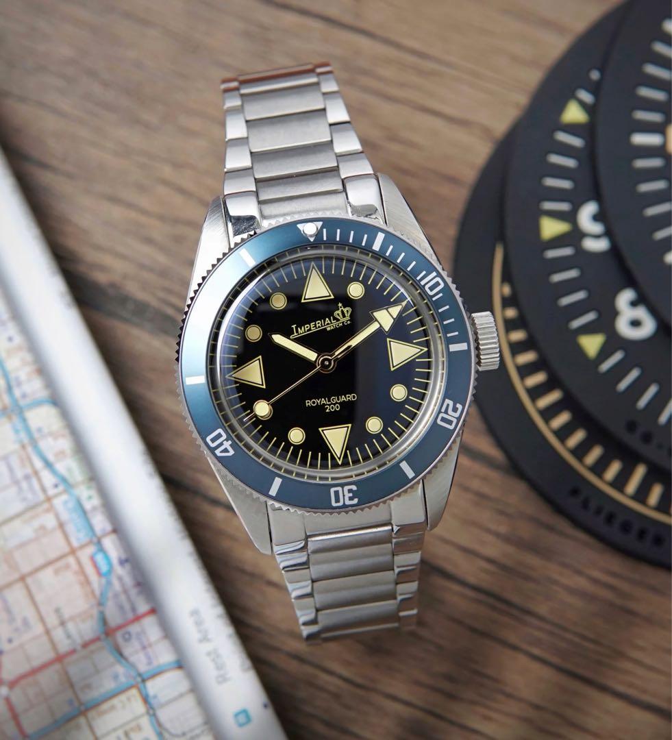 IMPERIAL  GUARD 自動巻き腕時計　マイクロブランド