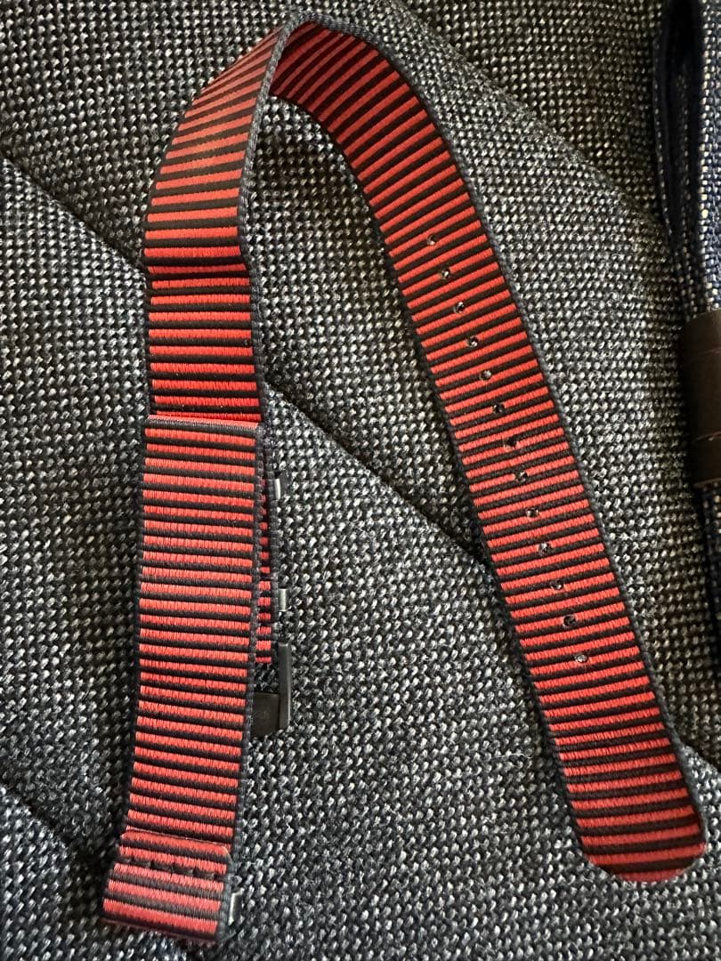 ブライトリング純正　ナイロンベルト赤