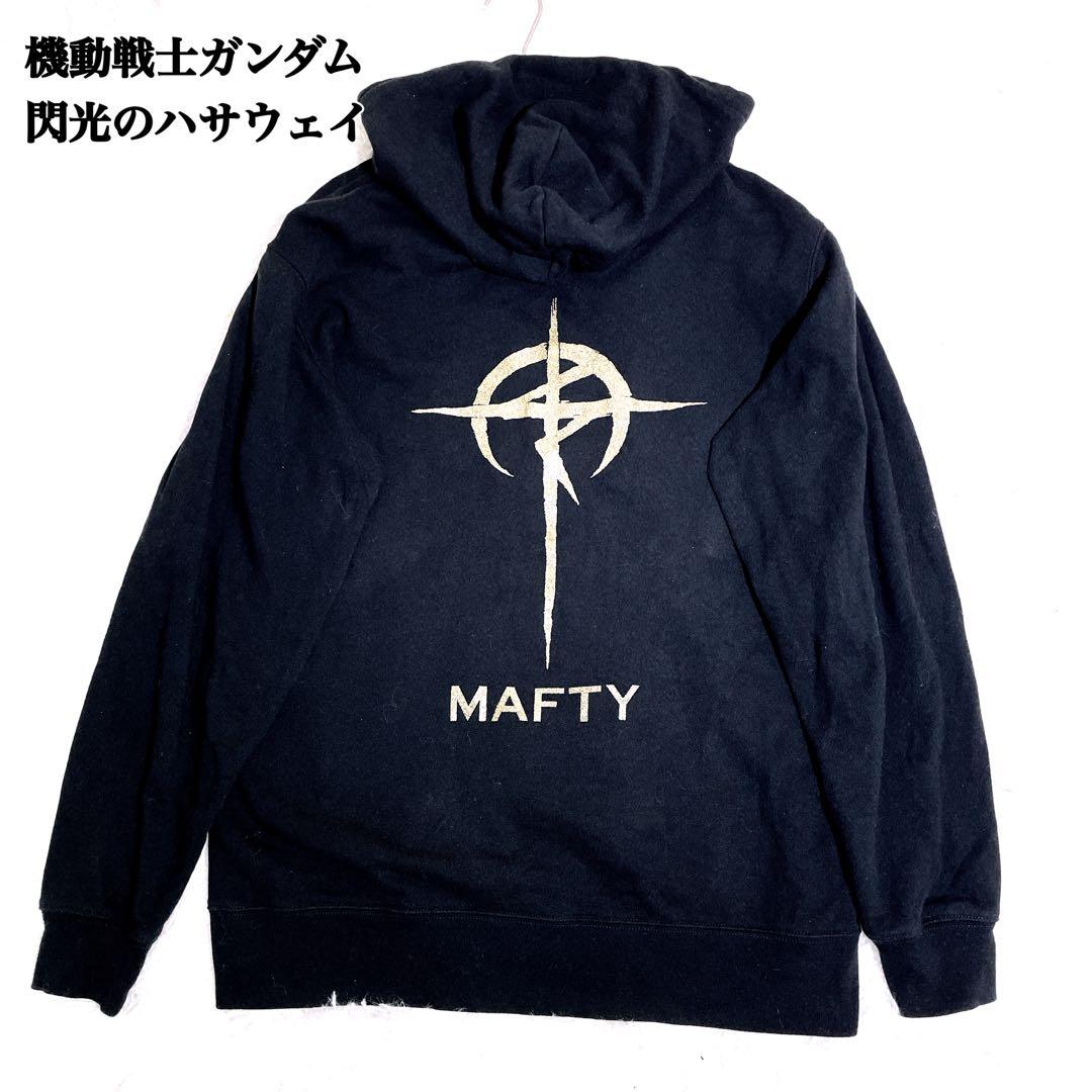 機動戦士ガンダム 閃光のハサウェイ ゴールドラメプリント パーカー XL