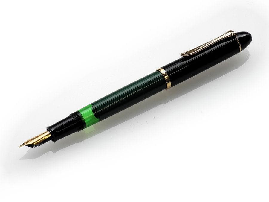 【Amami 新品文具】 Pelikan M120 グリーンブラック万年筆