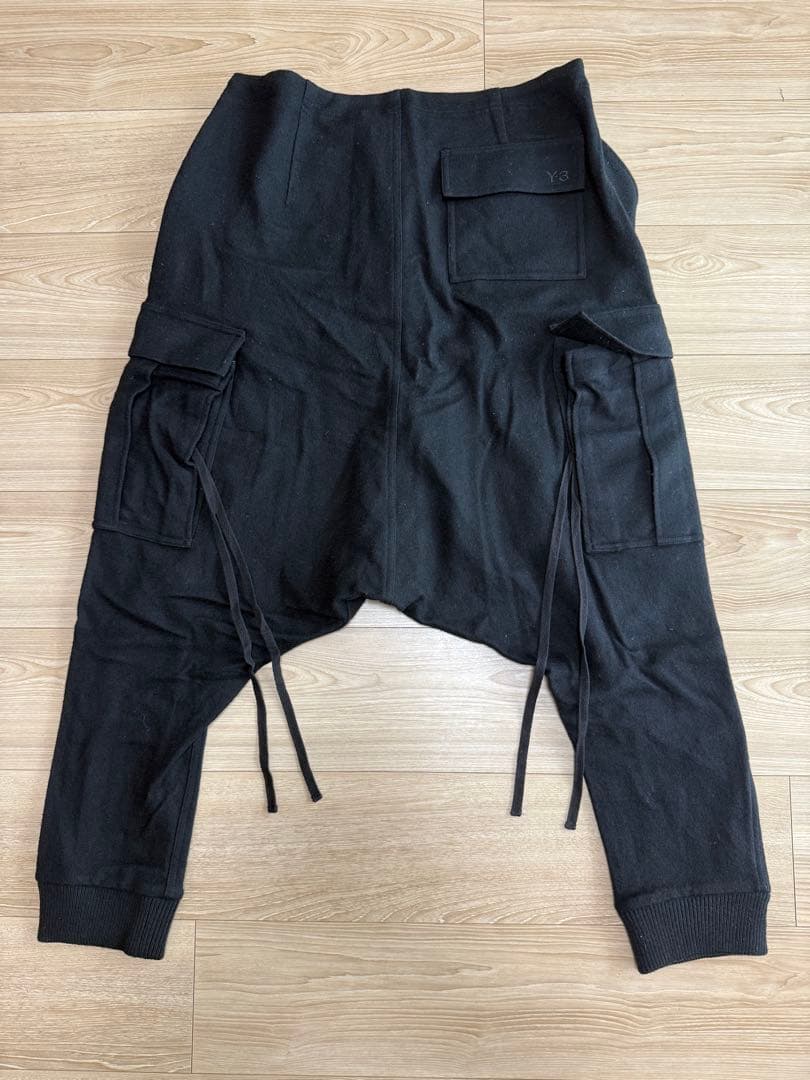 Y-3 ウールサルエルパンツ yohji yamamoto