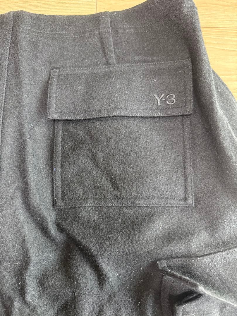 Y-3 ウールサルエルパンツ yohji yamamoto