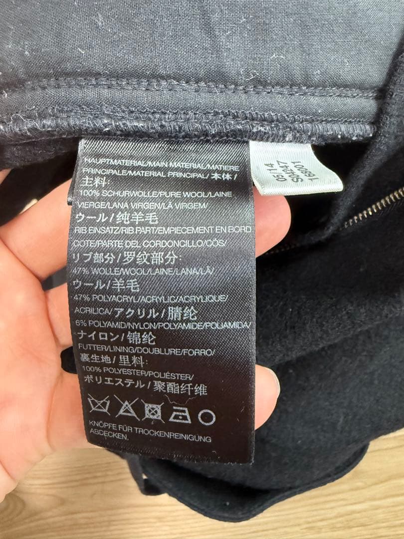 Y-3 ウールサルエルパンツ yohji yamamoto