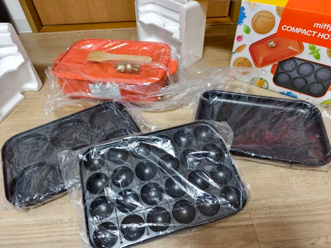 Bruno miffy コンパクトホットプレート 電源コードなし