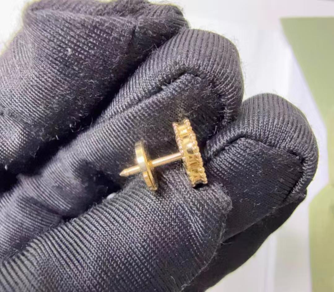 スウィート アルハンブラ ピアス カーネリアン 即購入OK