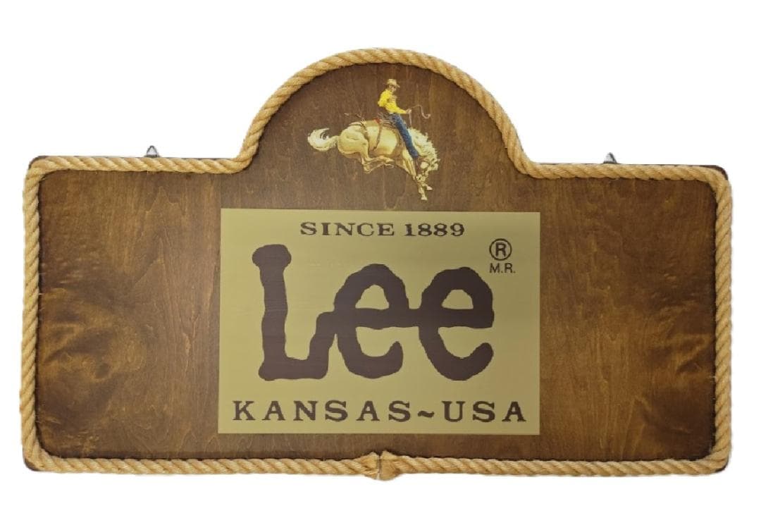 LEE リー 販促用 木製看板「激レア」 ノベルティグッズ